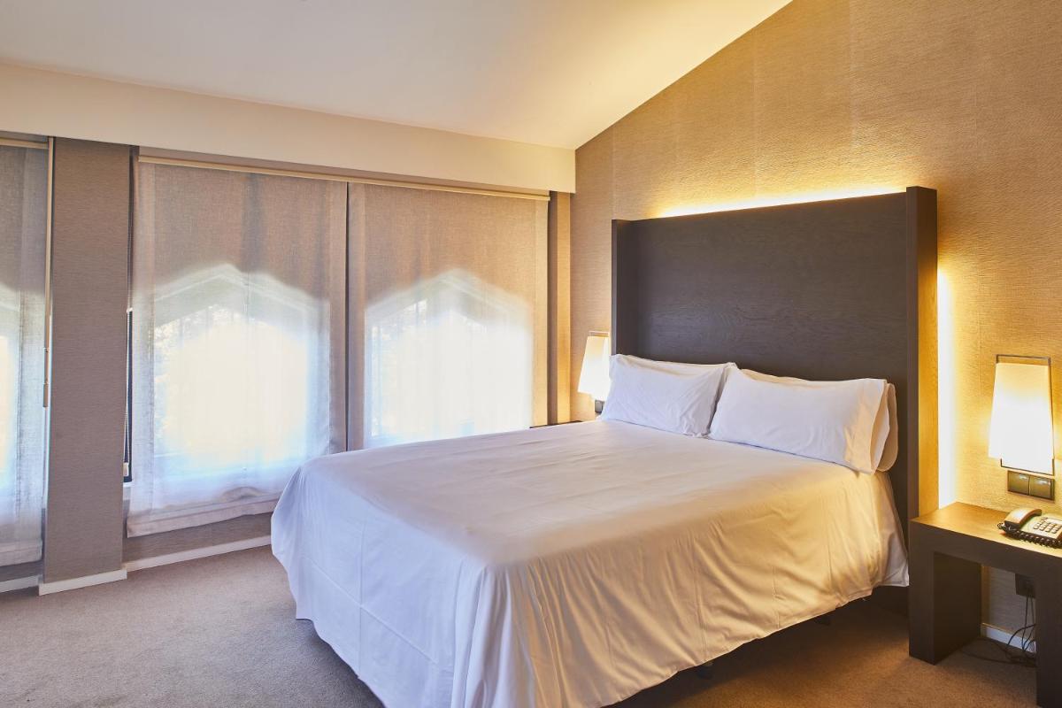 Cama o camas de una habitación en Silken Gran hotel Durango