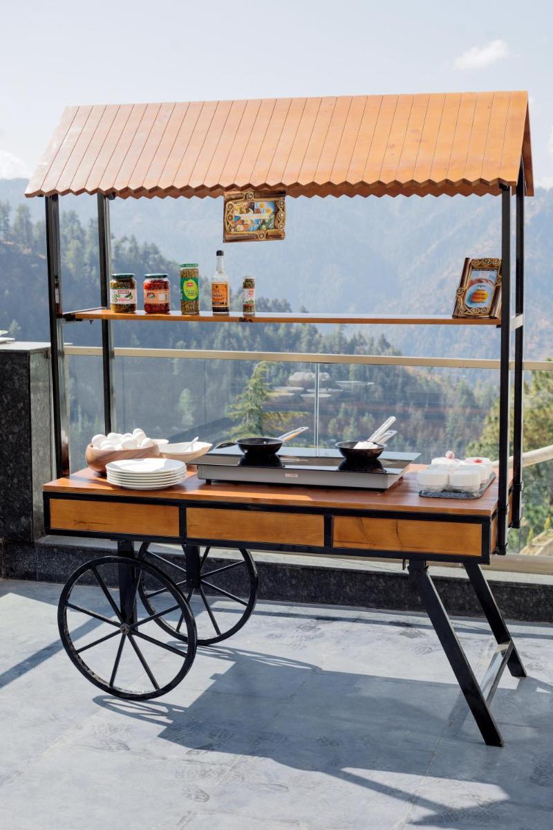a food cart with a roof on top at Welcomhotel by ITC Hotels, Shimla in Shimla