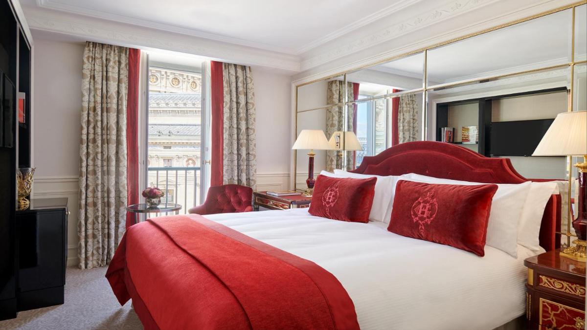 Un ou plusieurs lits dans un hébergement de l'établissement InterContinental Paris Le Grand by IHG