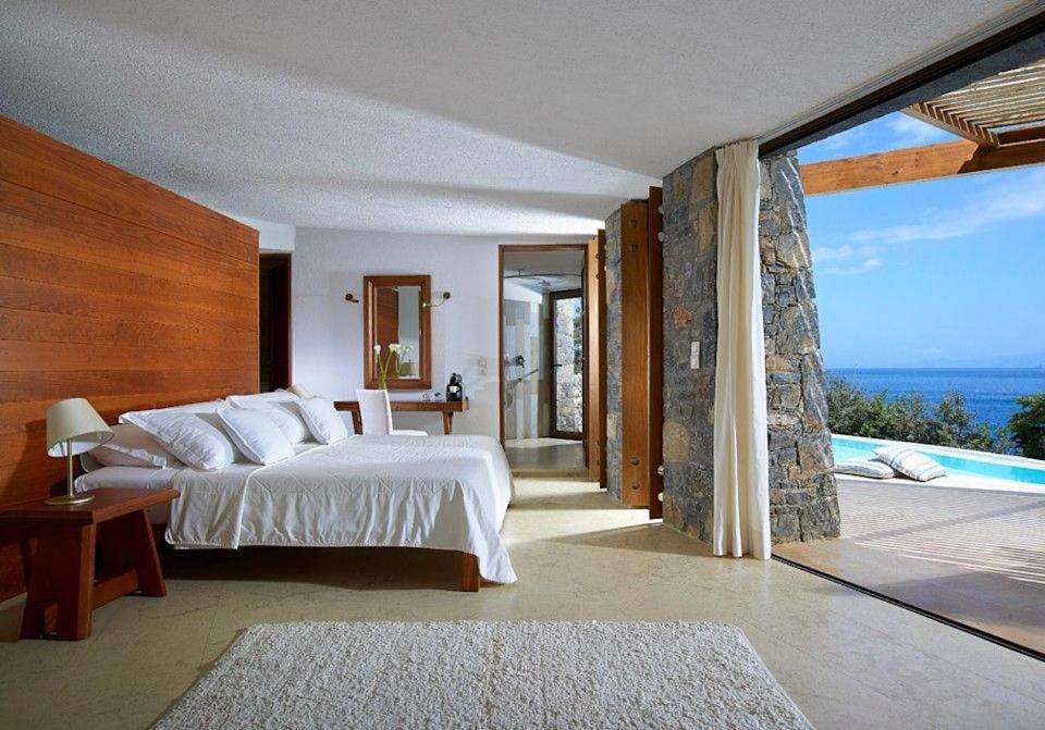 Luxury Crete Villa Villa Daphne Private Pool Ocean Front 1 BDR Nikolaos - Housity