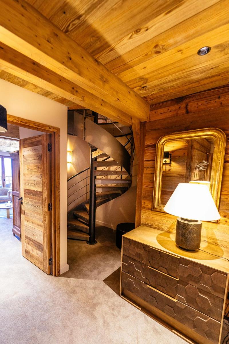 Un ou plusieurs lits dans un hébergement de l'établissement Hotel Le V de Vaujany