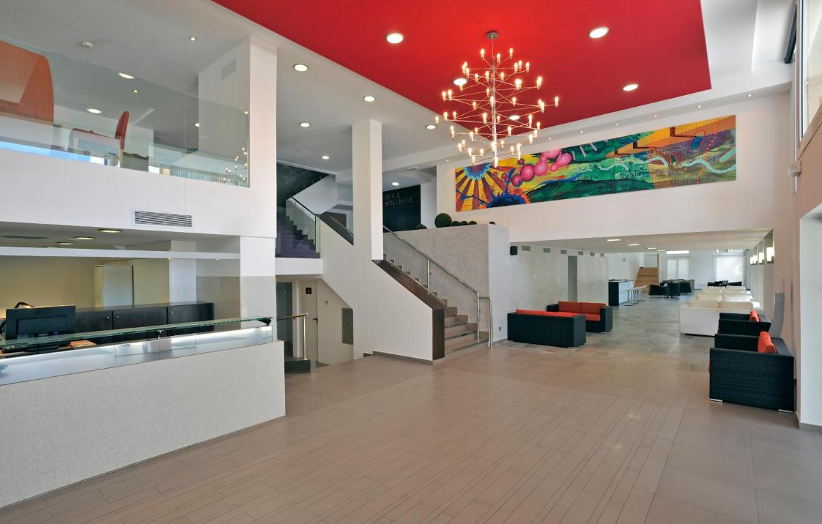 Zona de estar de Hotel Hispania