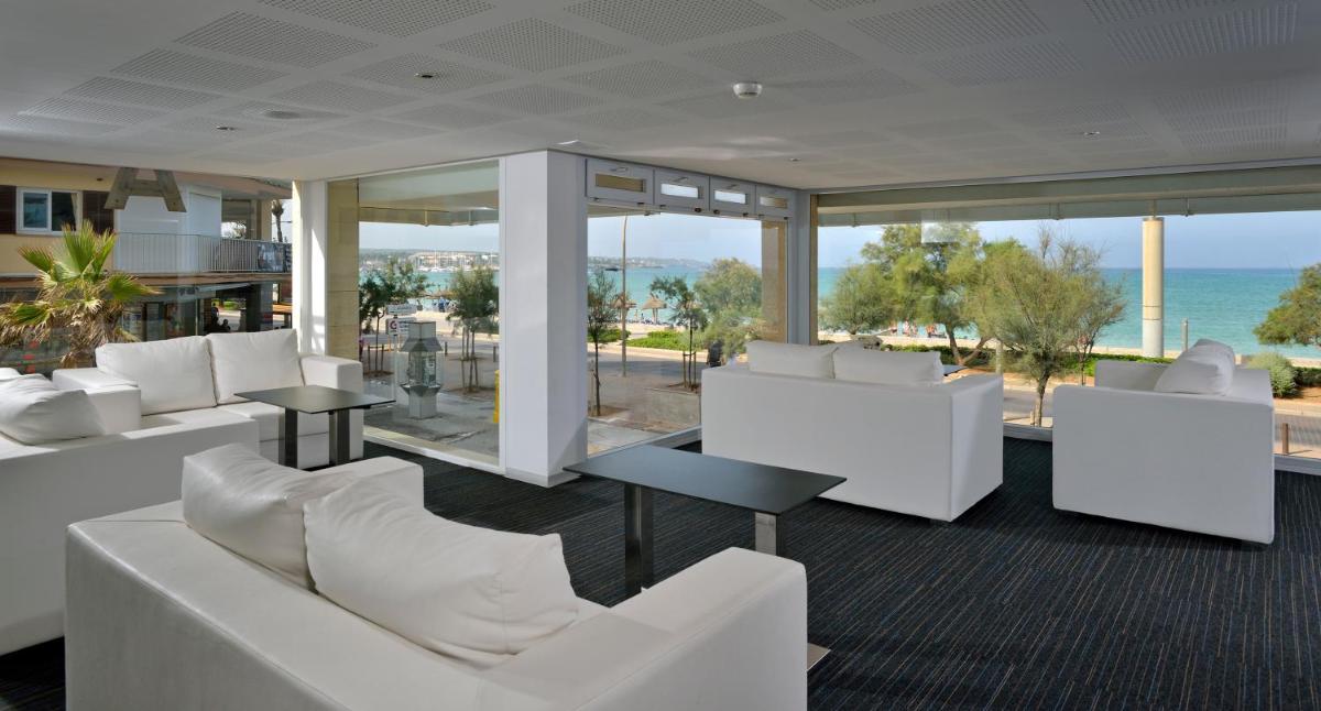 Zona de estar de Hotel Hispania
