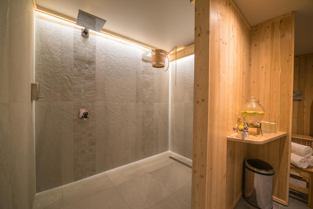 Salle de bains dans l'établissement Joy Villard de Lans