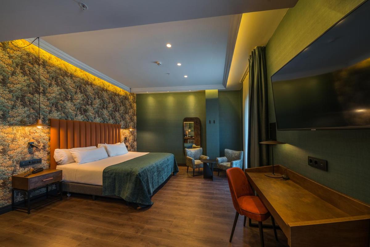 Cama o camas de una habitación en Catalonia Donosti