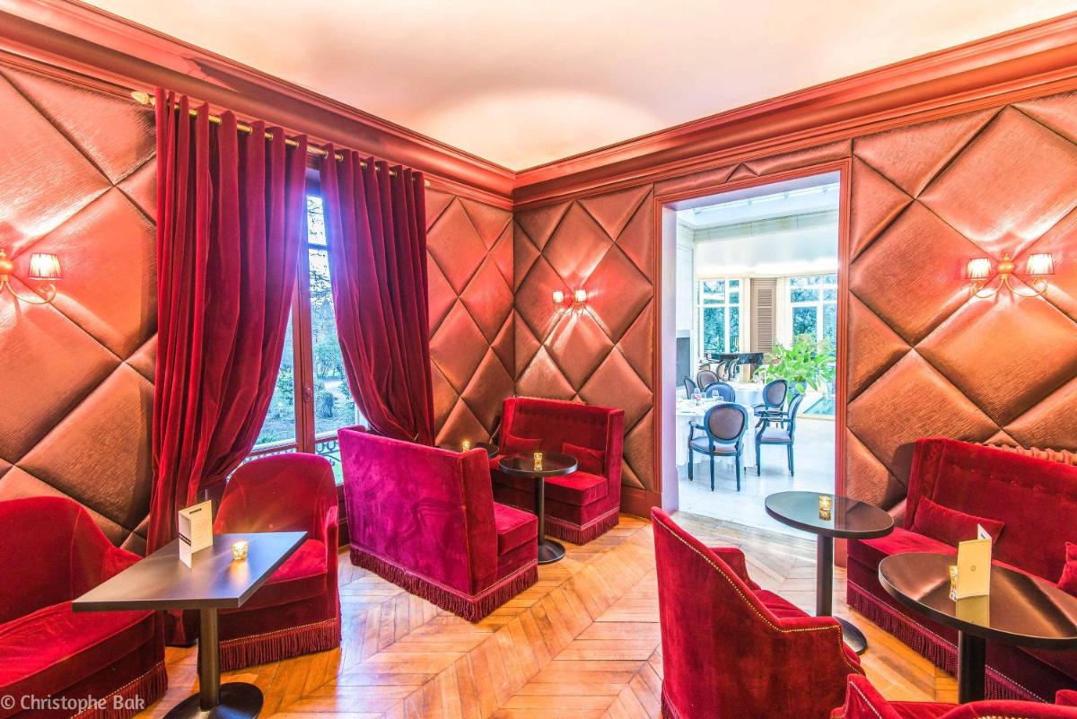 Coin salon dans l'établissement Les Jardins d'Epicure