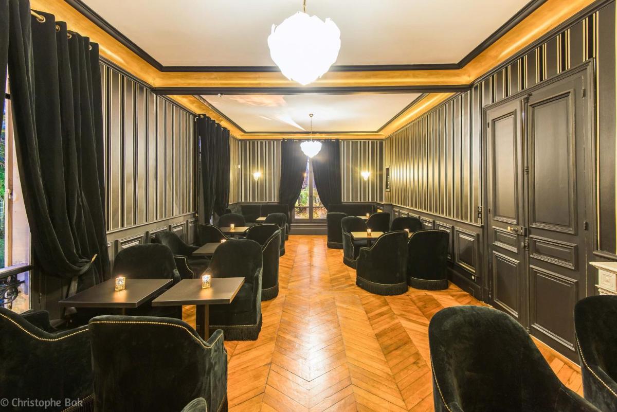 Coin salon dans l'établissement Les Jardins d'Epicure