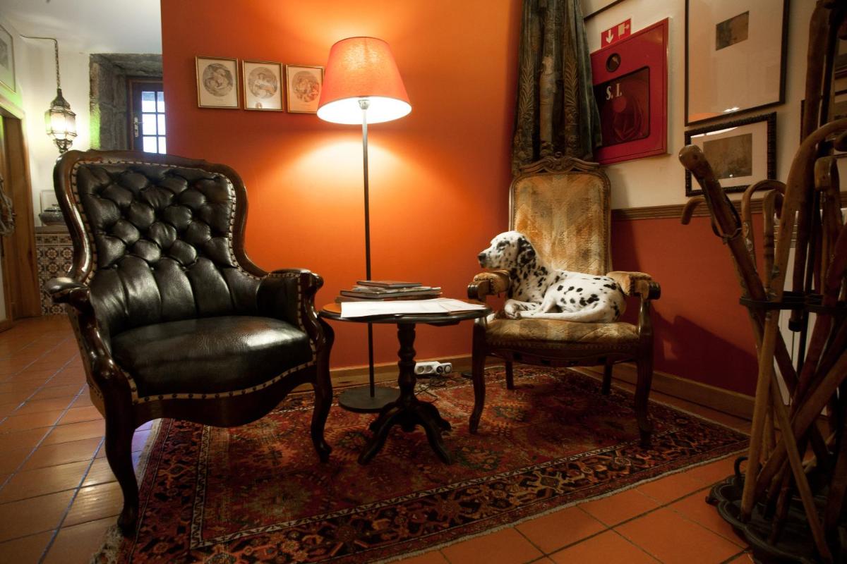 Uma área de estar em Hotel Rural Quinta da Geia