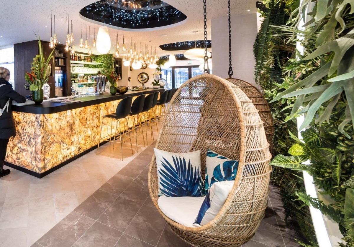 Coin salon dans l'établissement voco Strasbourg Centre - The Garden by IHG