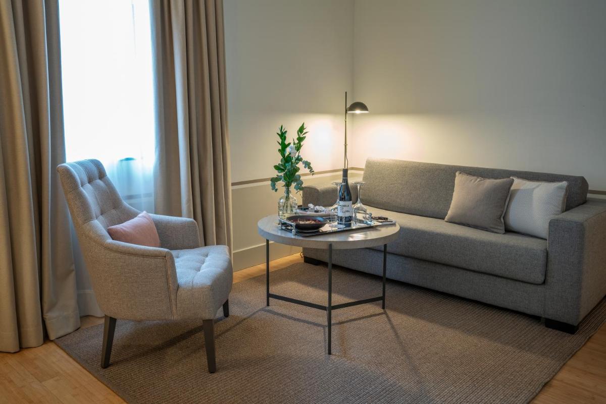 Zona de estar de Hospes Palacio de Arenales & Spa