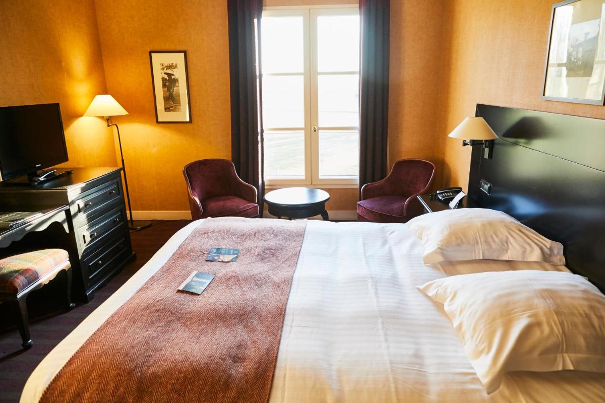 Un ou plusieurs lits dans un hébergement de l'établissement Château De Villiers-Le-Mahieu