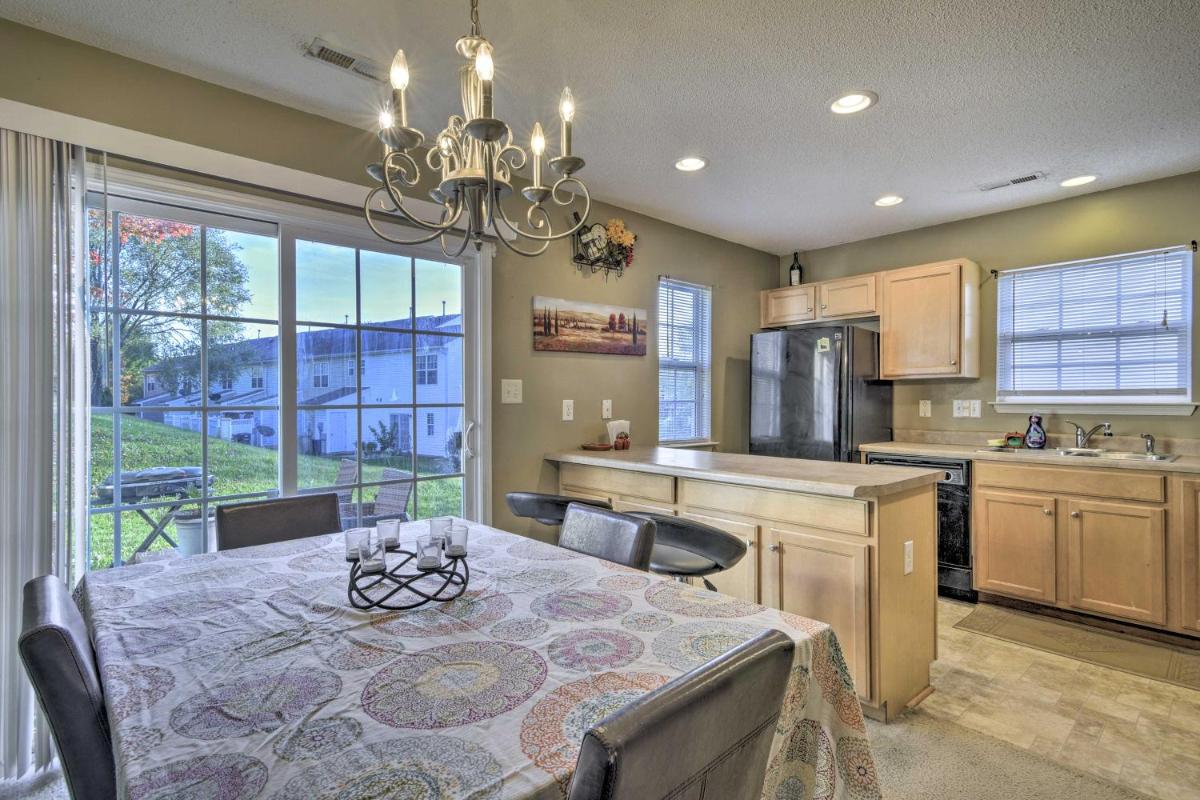 Modern Greensboro Getaway with Patio about 7 Mi to Dwtn! - Housity