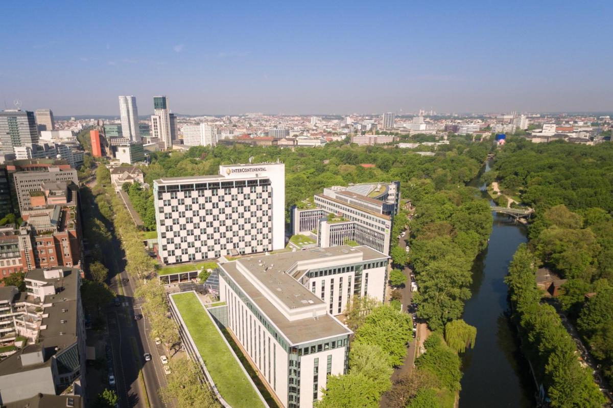 Ein allgemeiner Blick auf Berlin oder ein Stadtblick von des Hotels aus