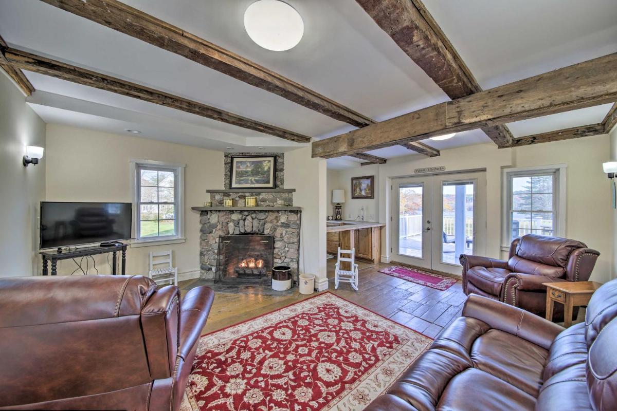 Riverfront Coastal Escape with Deep Water Dock! - Housity