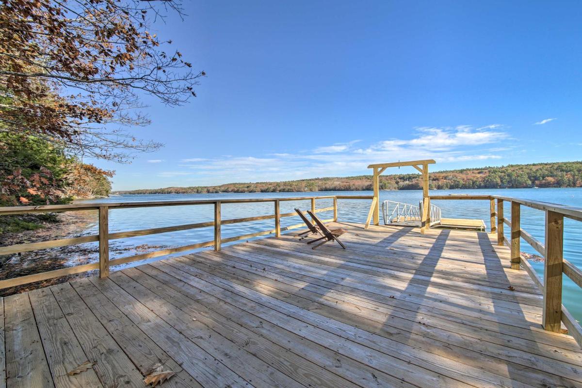 Riverfront Coastal Escape with Deep Water Dock! - Housity