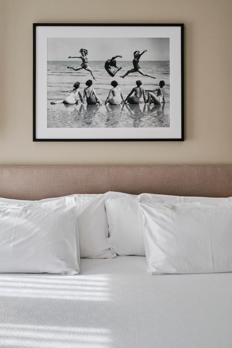 Cama o camas de una habitación en El Llorenc Parc de la Mar - Adults Only (+16)