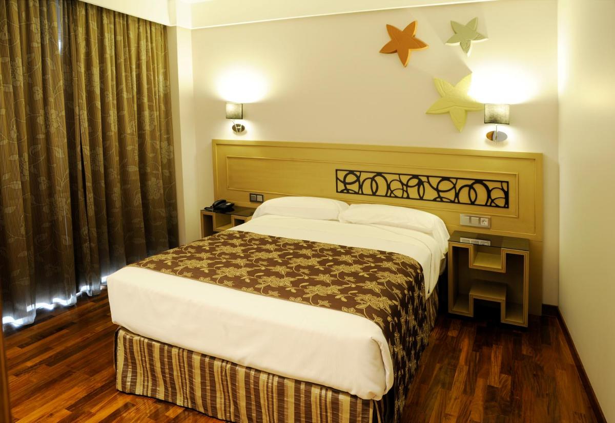 Cama o camas de una habitación en Cumbria Spa Hotel 3* Sup