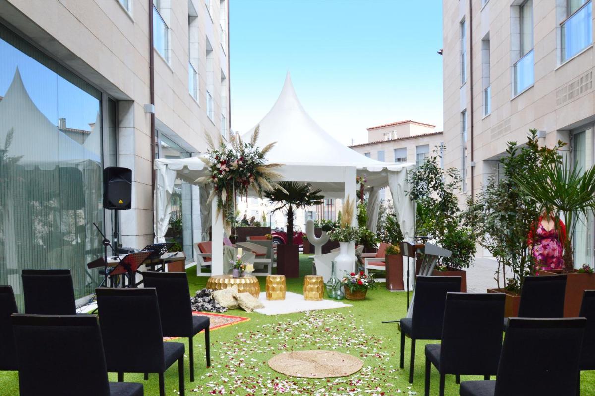 Jardín al aire libre en Gran Hotel Don Manuel