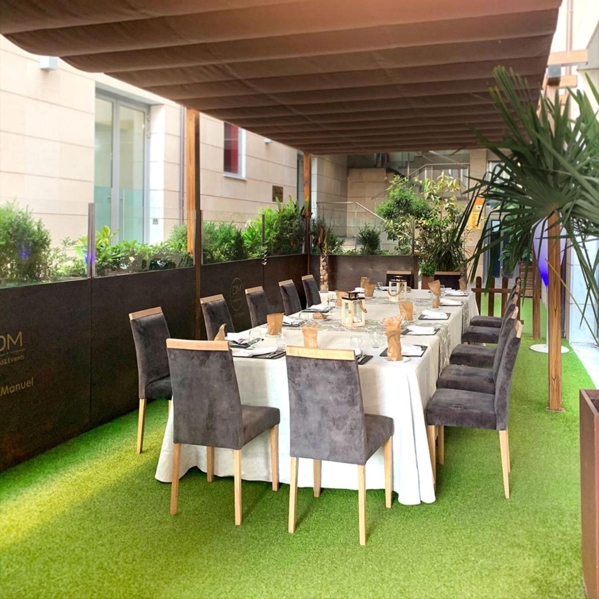 Un restaurante o sitio para comer en Gran Hotel Don Manuel