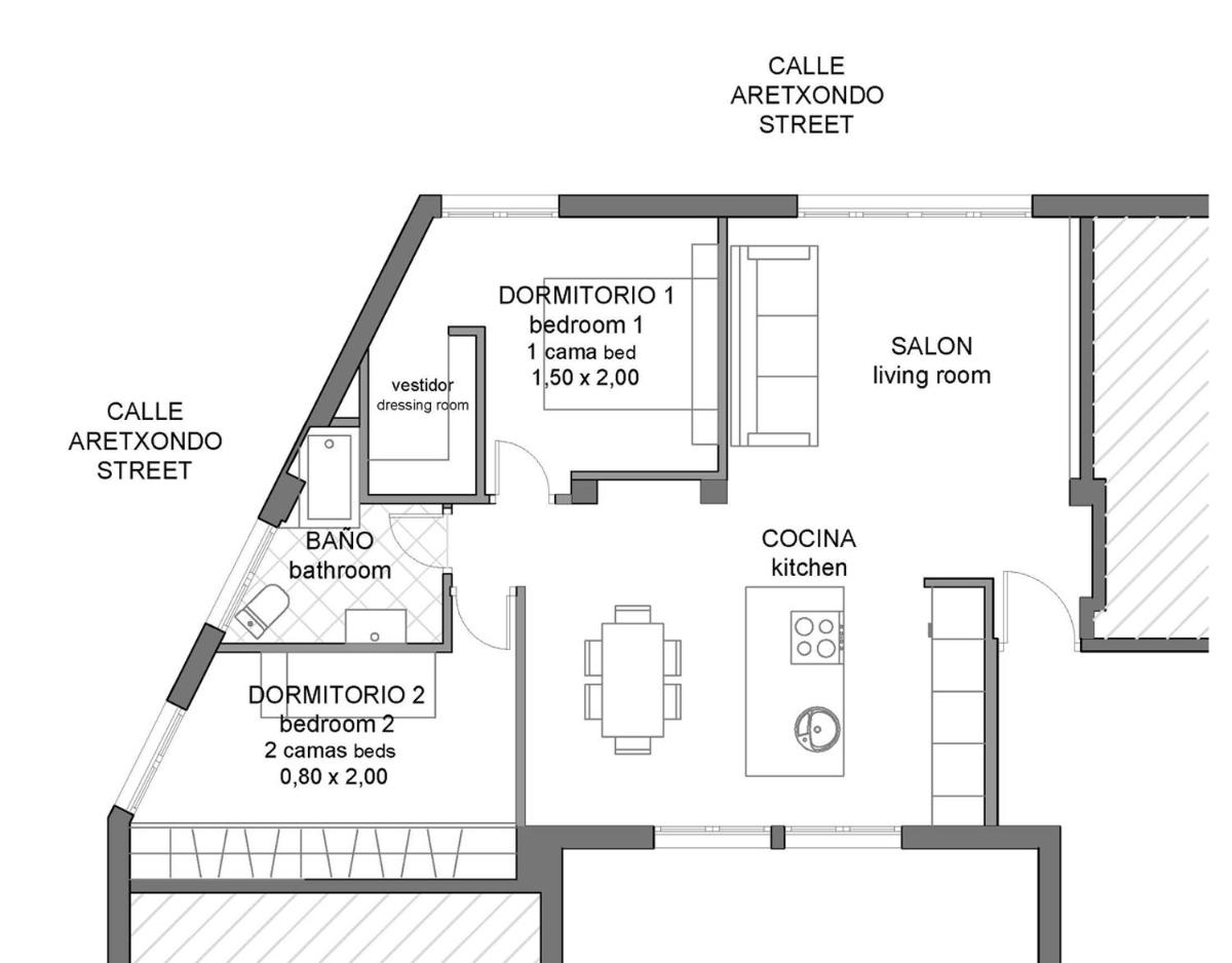 Confortable piso en el Puerto Viejo de Algorta, a 7 min de la playa - Housity