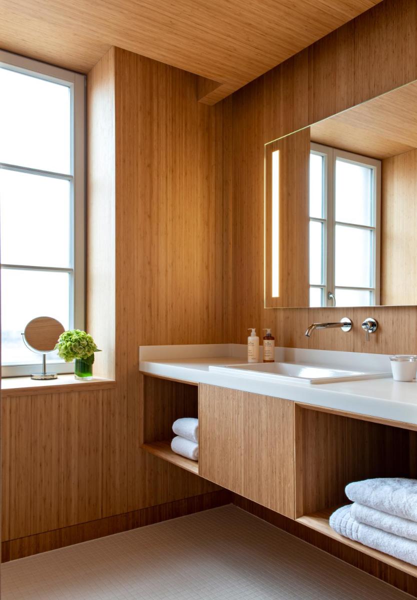 Salle de bains dans l'établissement Hotel Les Haras