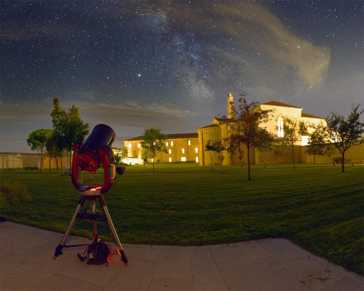 Jardín al aire libre en Abadia Retuerta LeDomaine