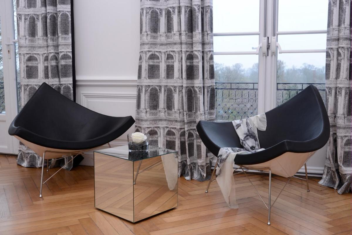 Coin salon dans l'établissement Art Hotel