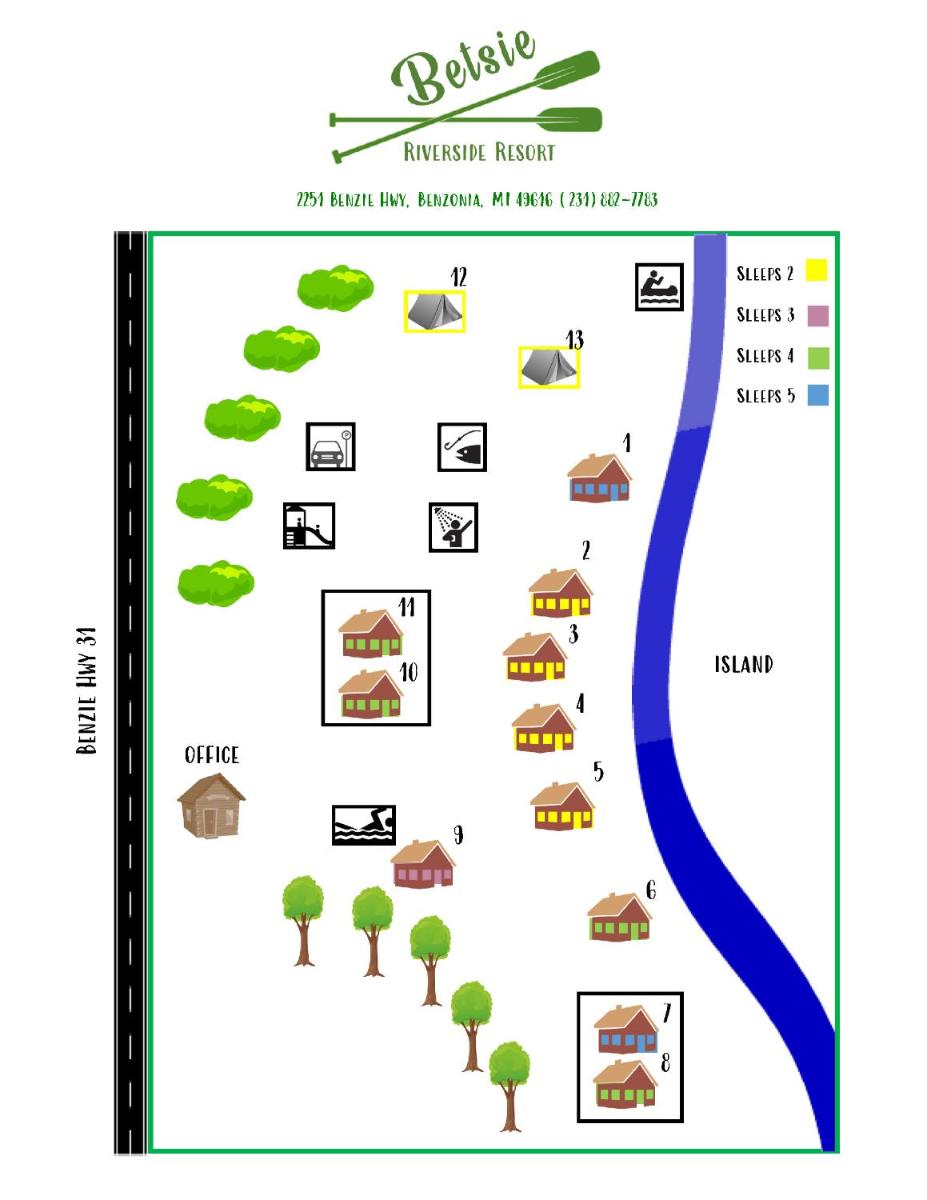 Betsie Riverside Resort - Housity