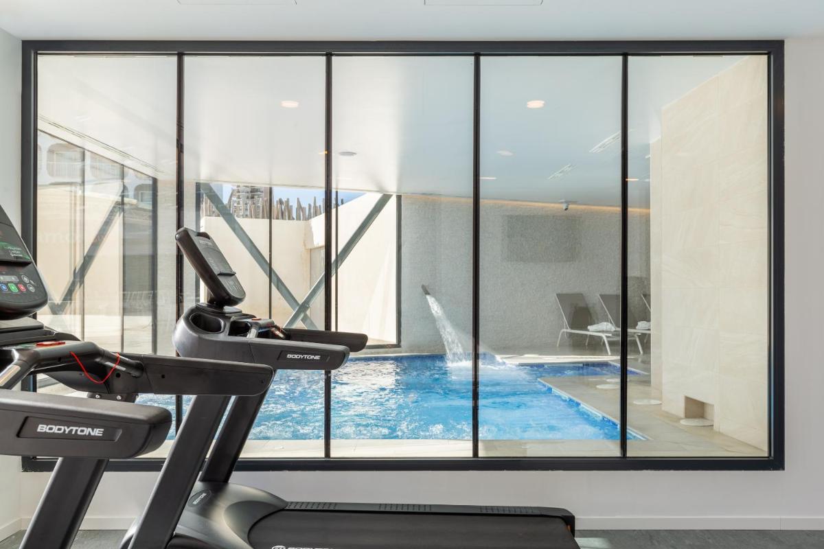 Gimnasio o instalaciones de fitness de Hotel Samos
