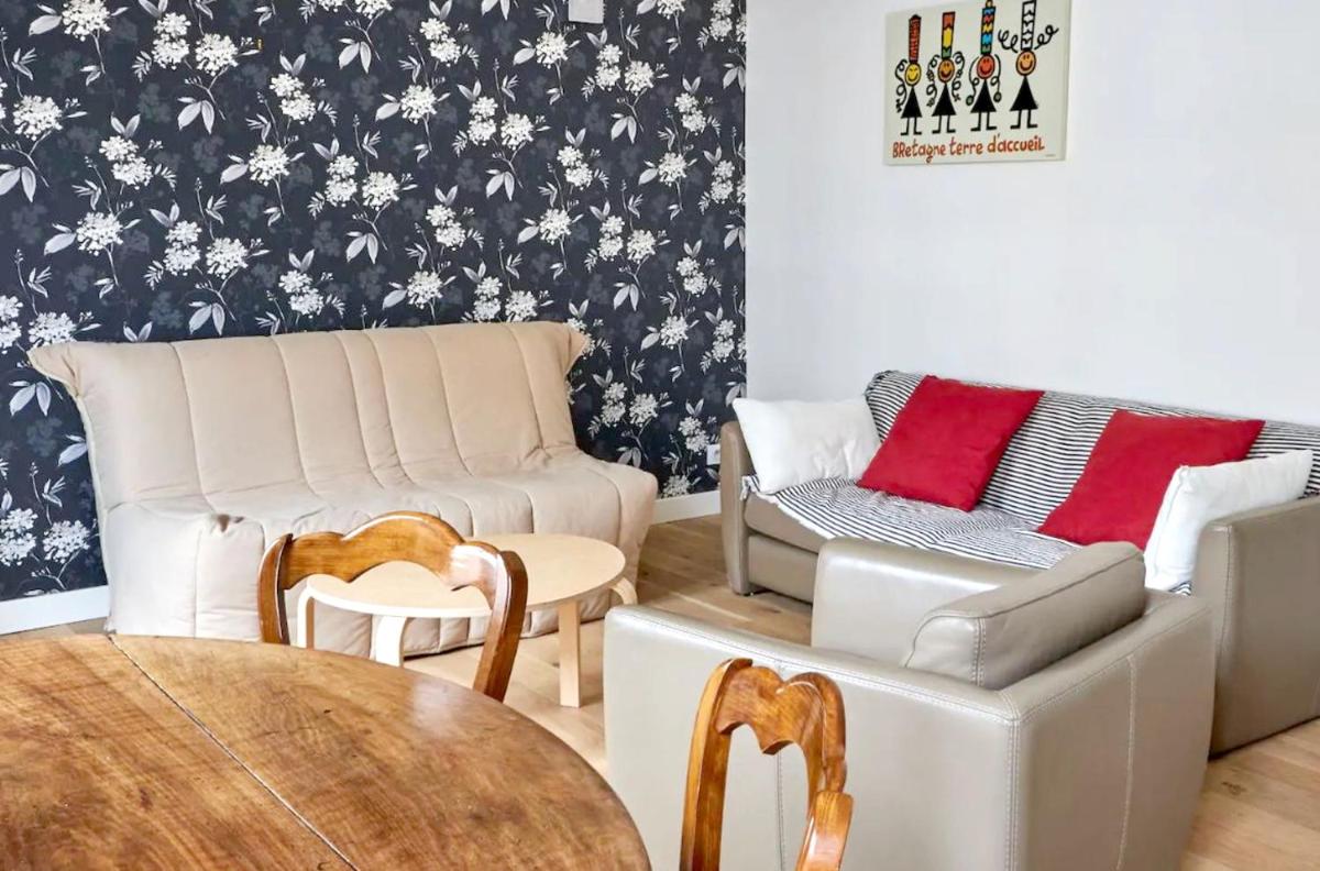 Suitetrails - Appartement d'une chambre avec vue sur la ville et wifi a Vannes