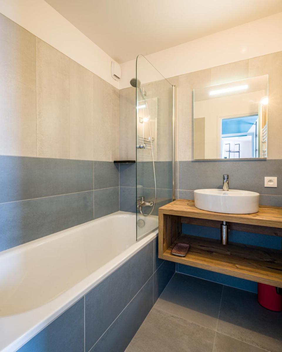 Salle de bains dans l'établissement L'Outa Hotel Restaurant