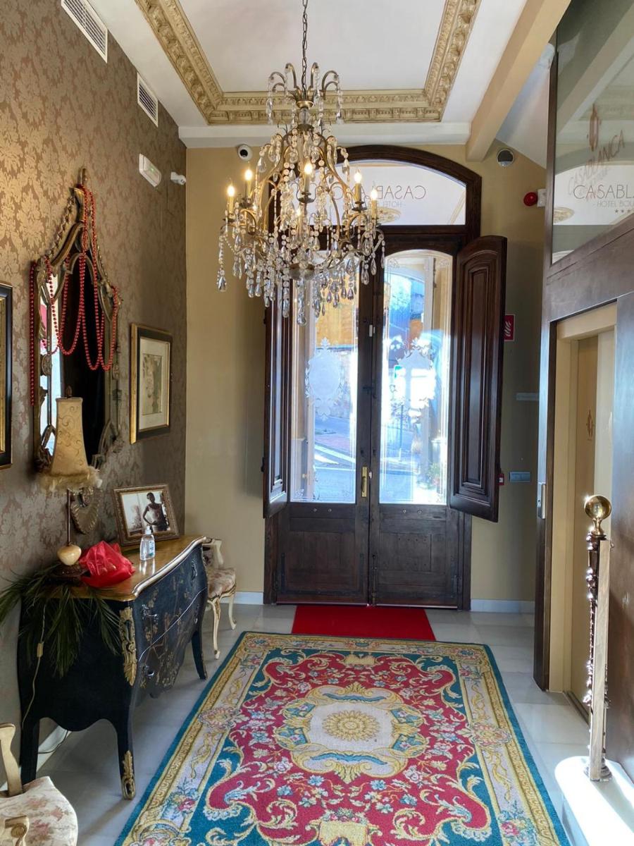 Zona de estar de HOTEL CASABLANCA BOUTIQUE