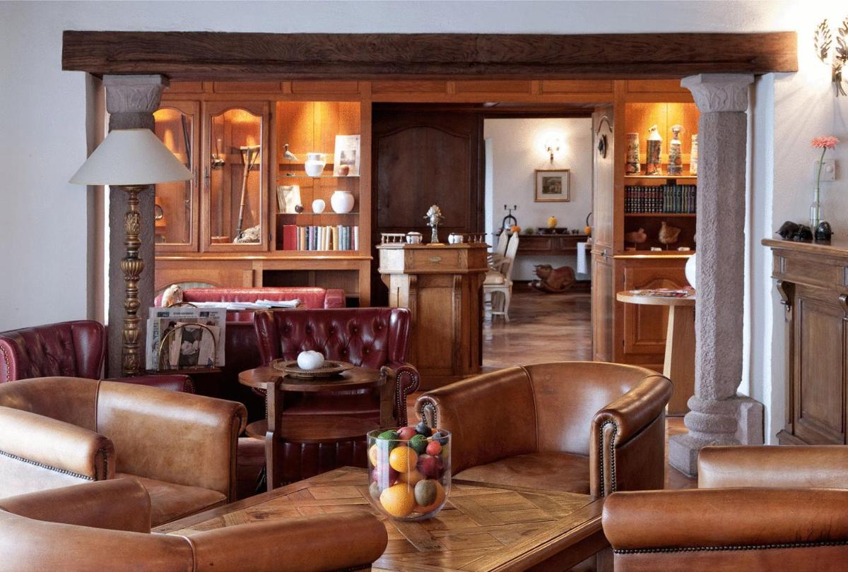 Coin salon dans l'établissement Auberge Ostapé