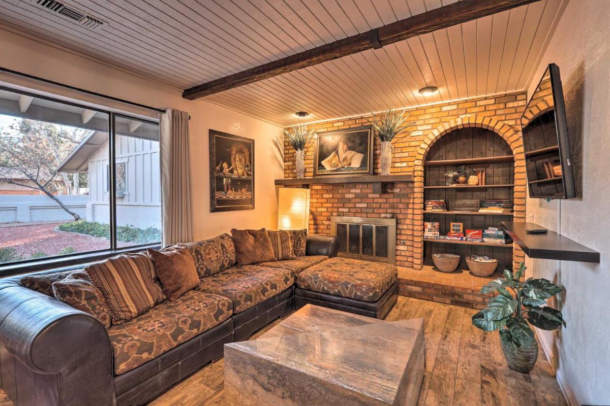 Hot Tub and Fire Pit Sedona Oasis! - Housity