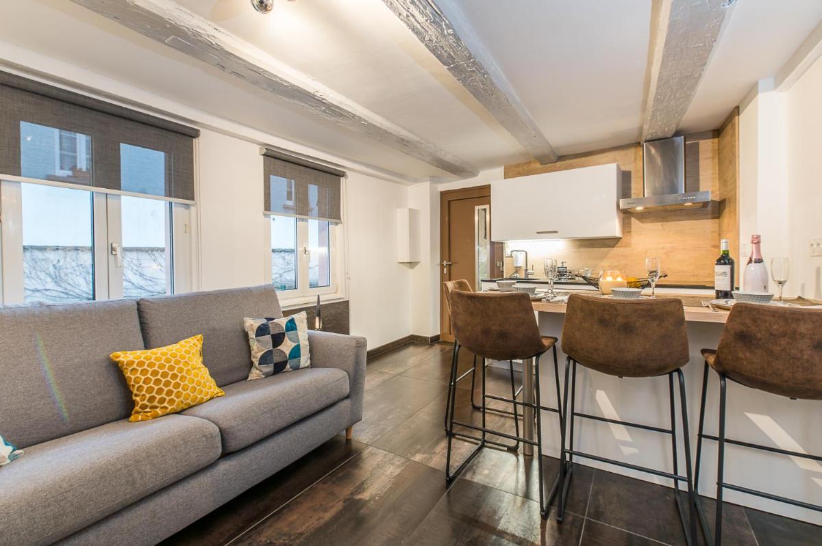 Appart 4 pers design et cosy avec Jardin au Cœur de Sélestat - Housity