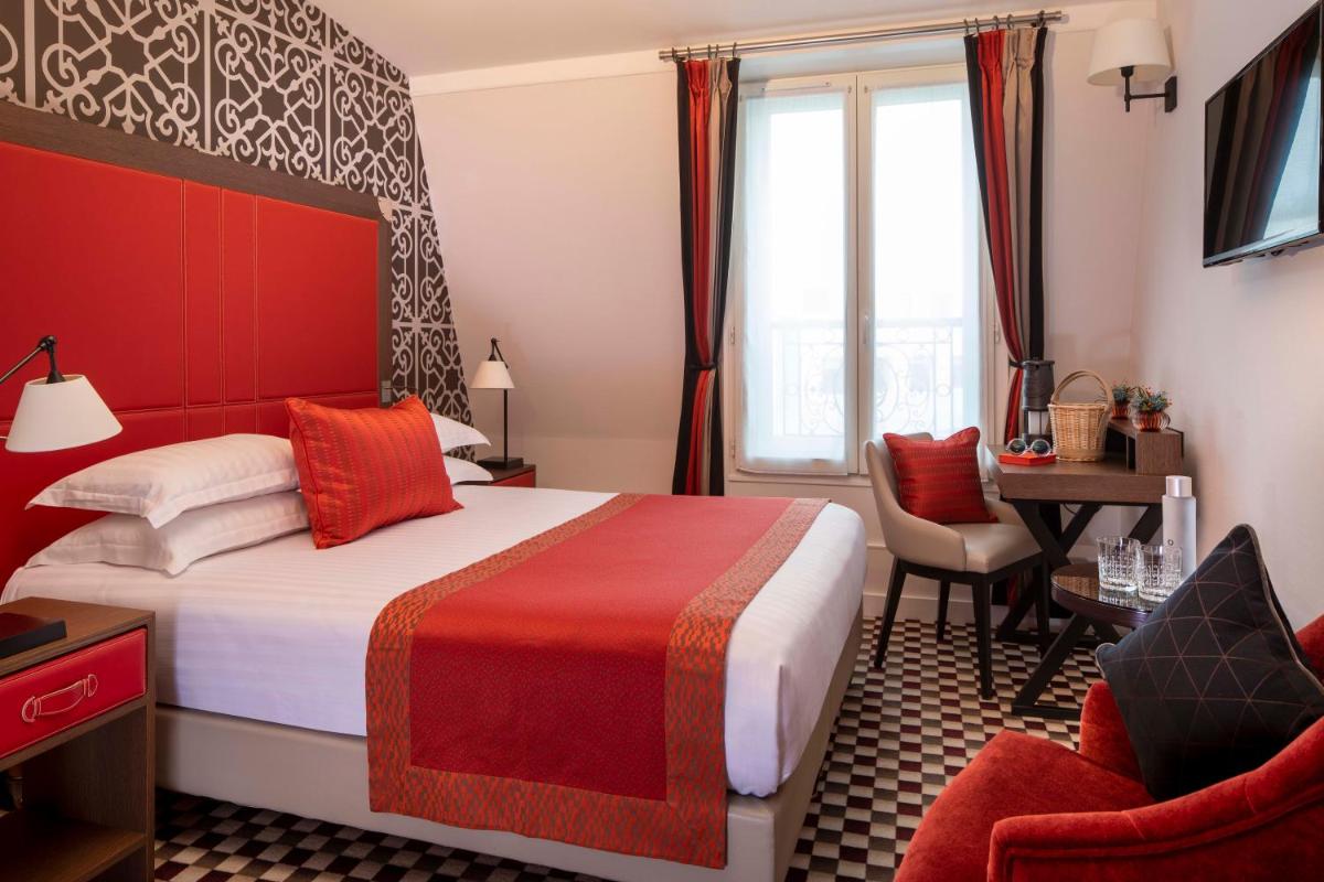 Un ou plusieurs lits dans un hébergement de l'établissement Hotel Phileas Lazare & Spa - Opera