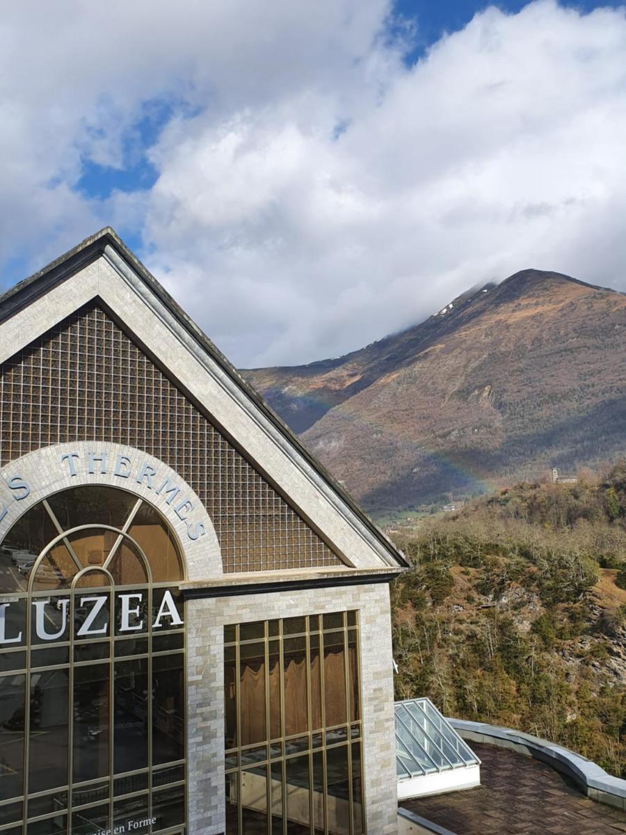 Vue générale sur la montagne ou vue sur la montagne depuis l'appart'hôtel
