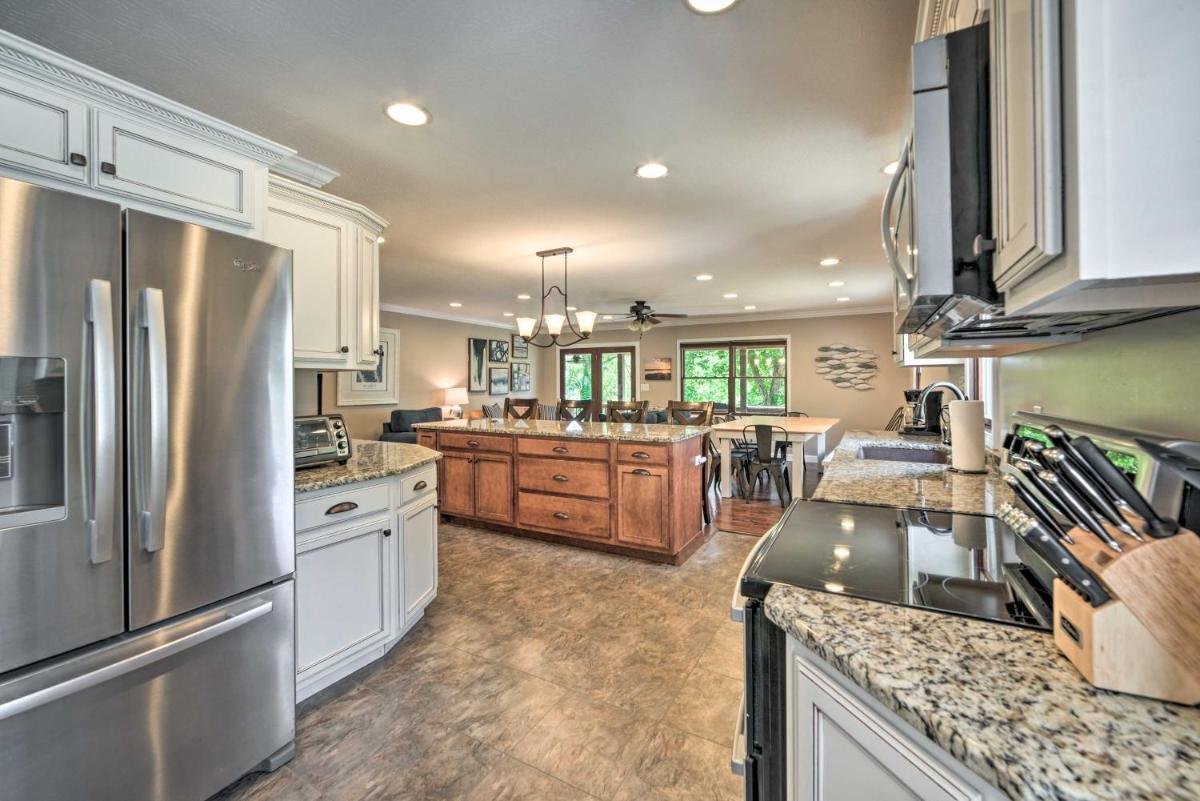 Lakefront Rest-Ashored Home with Private Dock! - Housity
