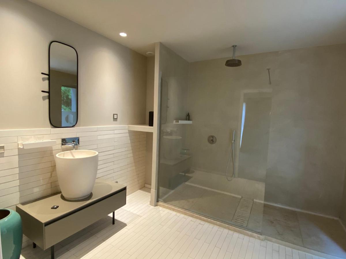 Salle de bains dans l'établissement Misincu