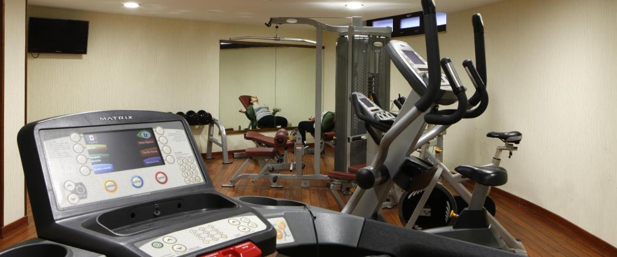 Gimnasio o instalaciones de fitness de Blanco Hotel Spa