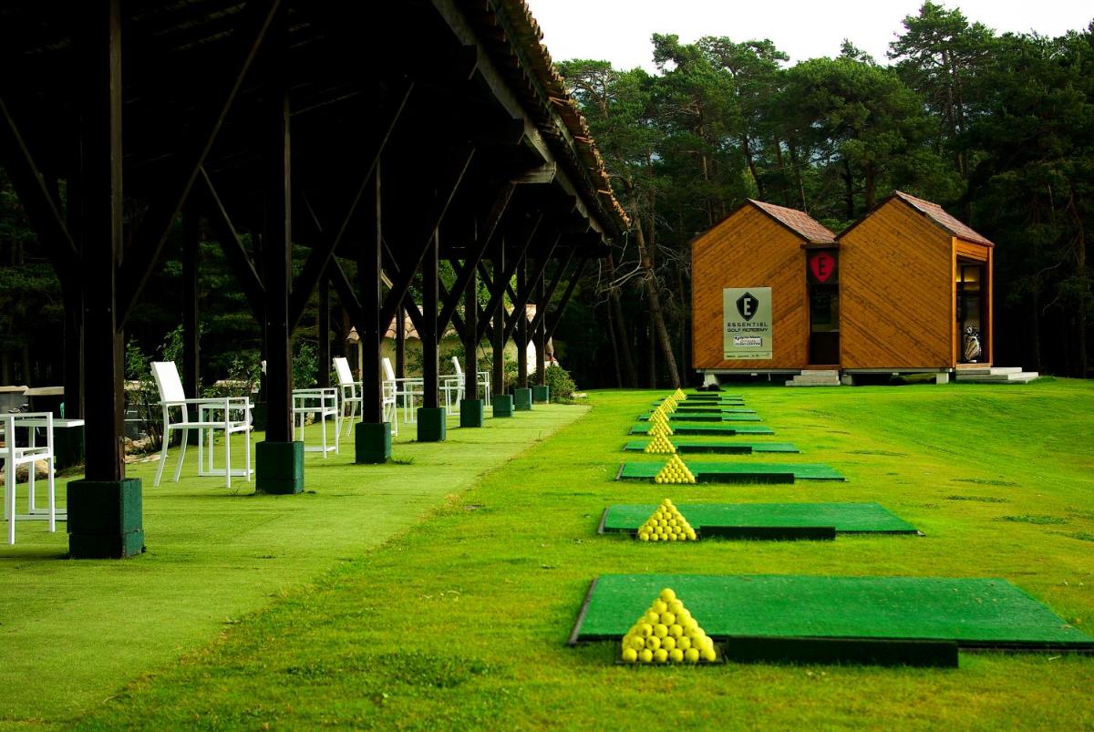 Jardin de l'établissement Château et Golf De Taulane
