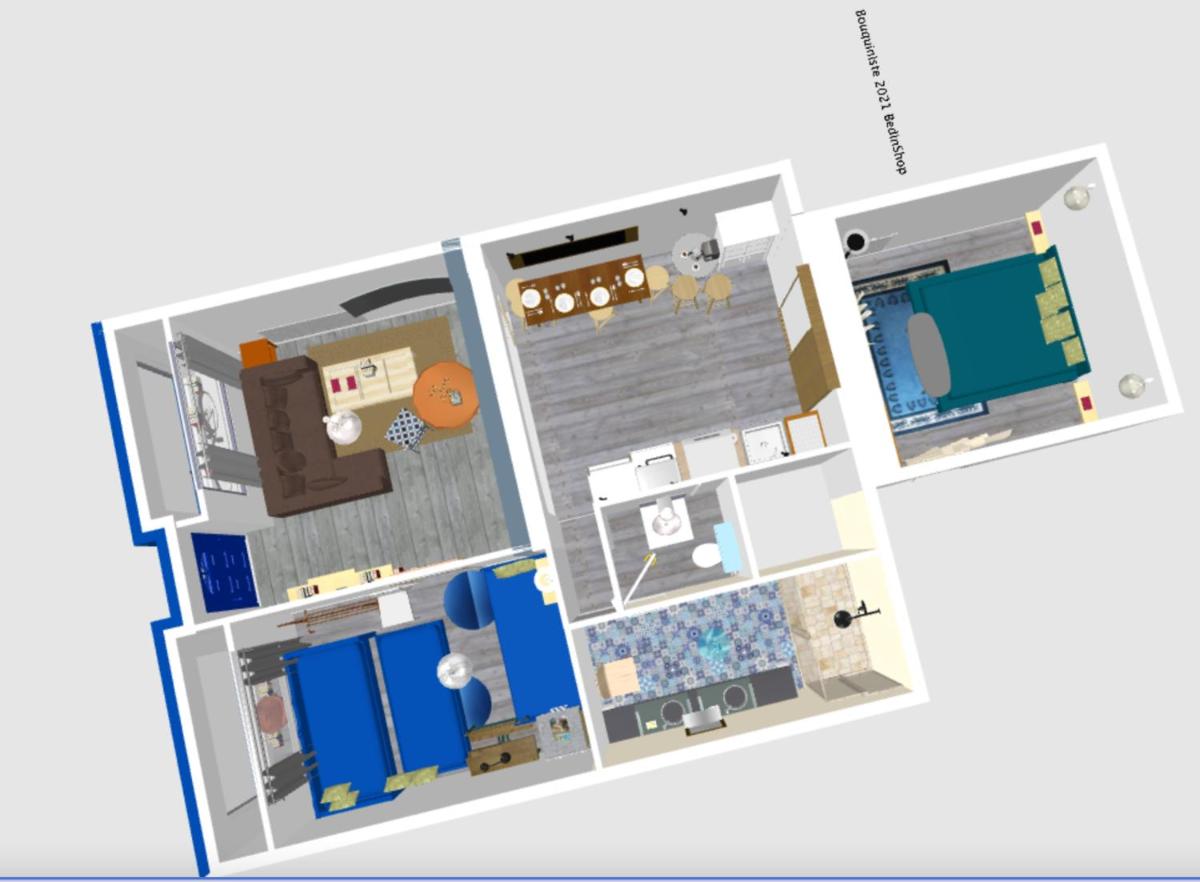 Le Bouquiniste, atypique, cosy, fibre, BedinShop - Housity