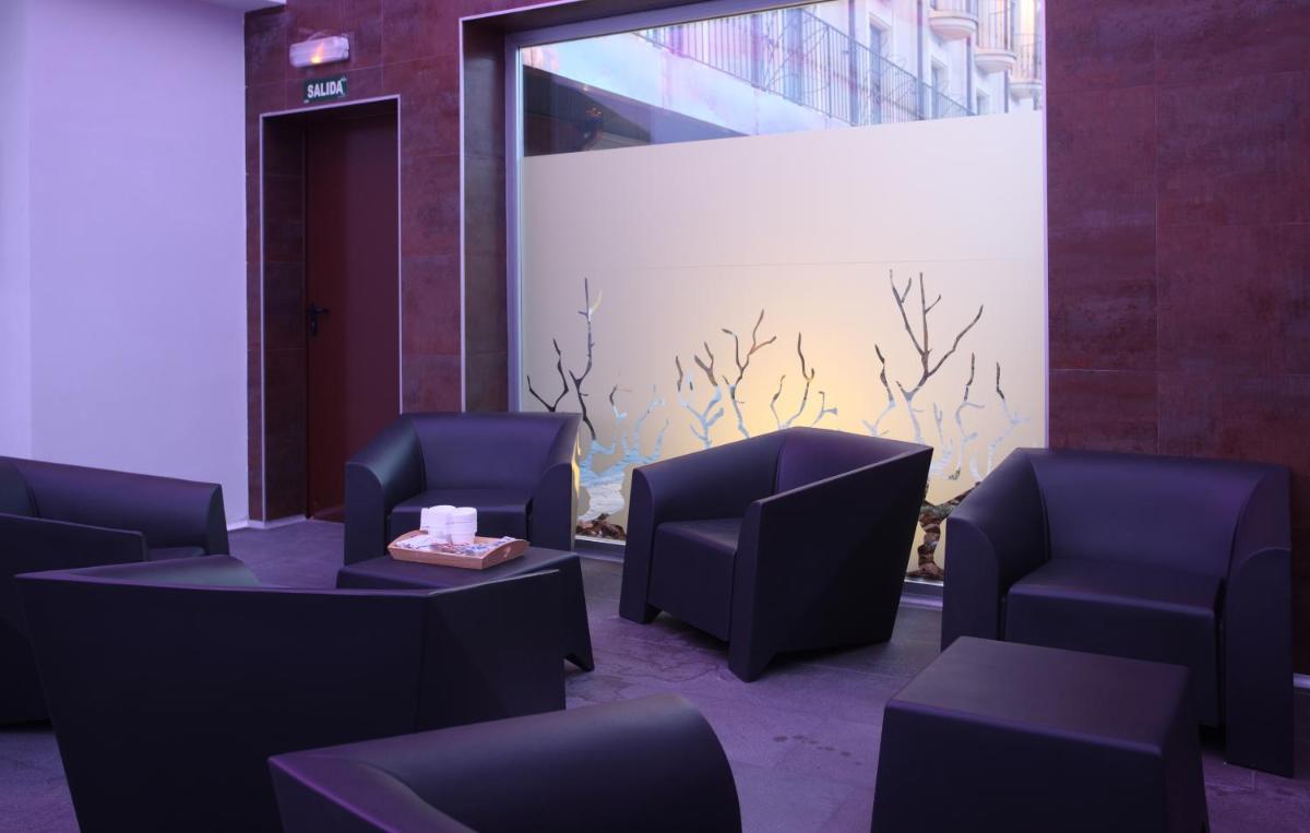 Zona de estar de Hotel Silken Villa de Laguardia