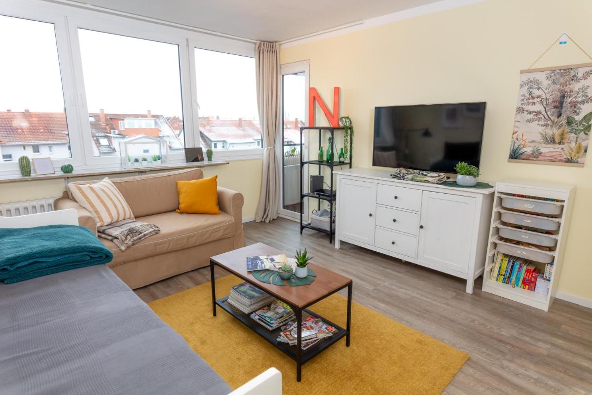 Suitetrails - Apartments Braunschweig - Noahs Home - Balkon - Küche - Parkplatz