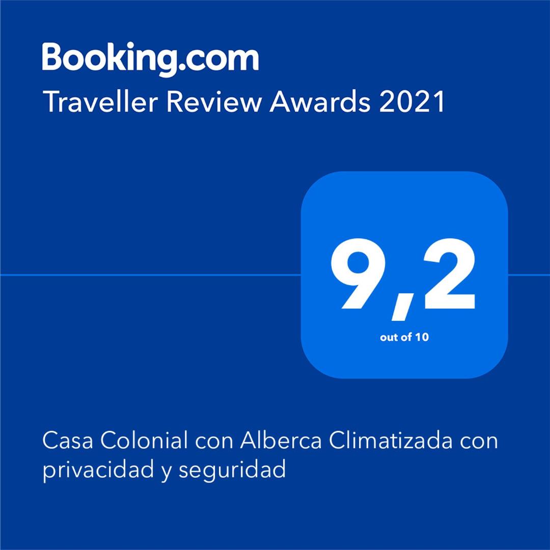 Casa Colonial con Alberca Climatizada con privacidad y seguridad - Housity