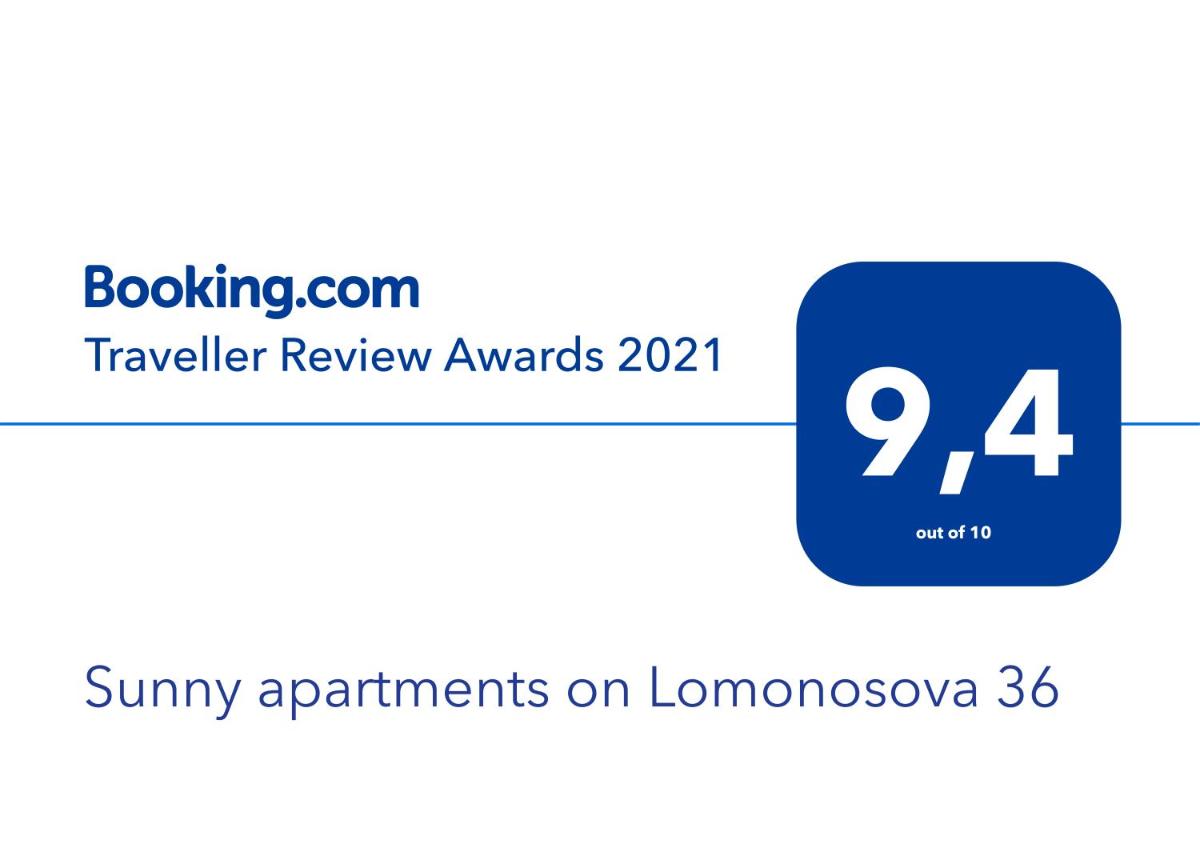 Sunny apartments on Lomonosova 36 - Housity
