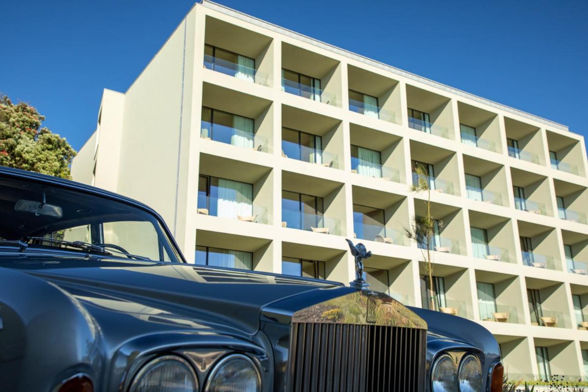 O edifício onde o hotel está situado