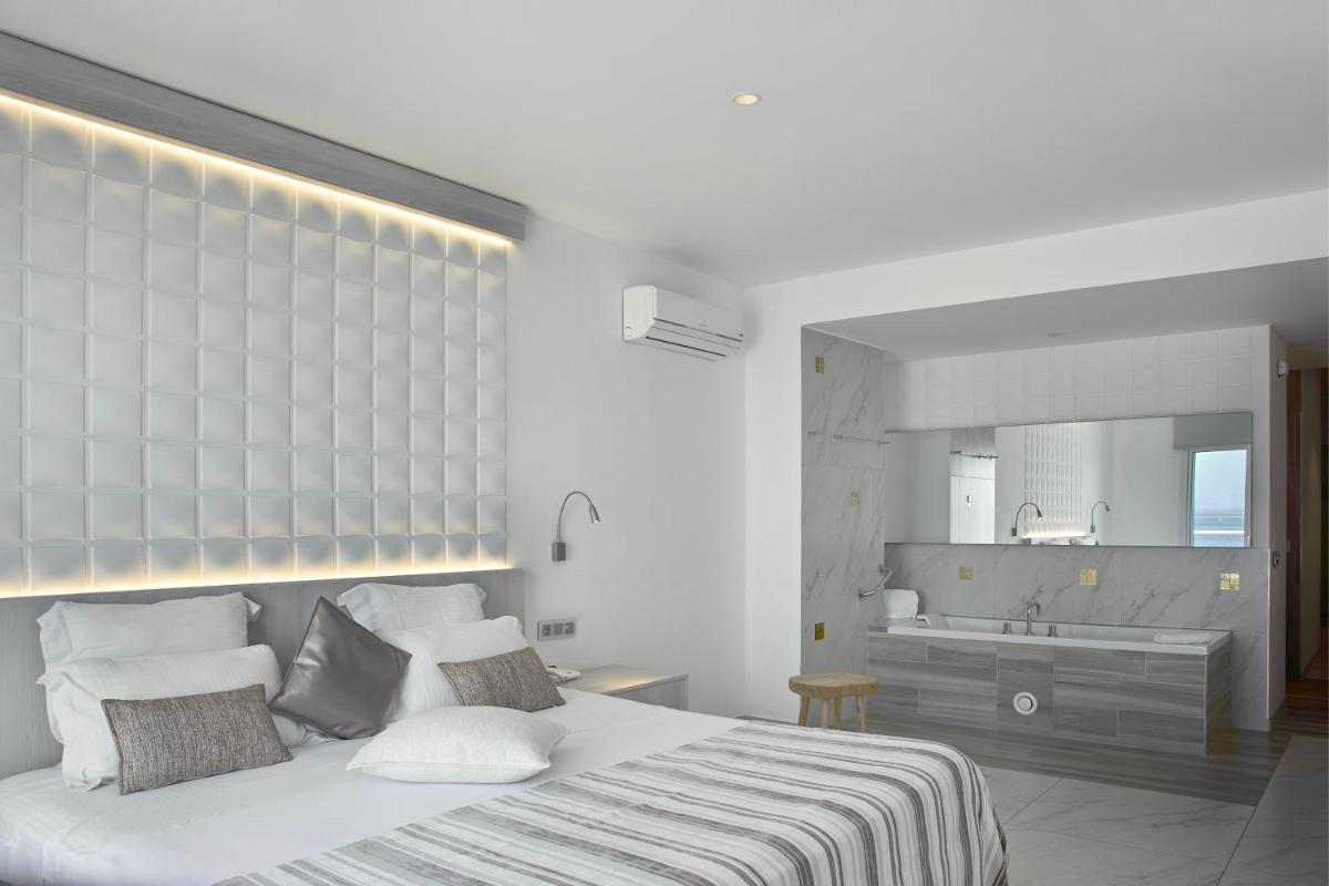 Cama o camas de una habitación en Hotel Vistabella