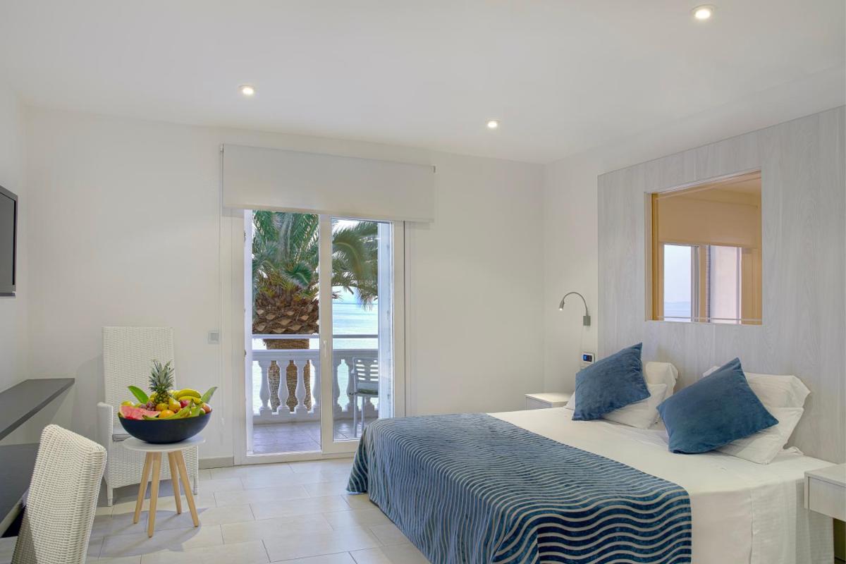 Cama o camas de una habitación en Hotel Vistabella