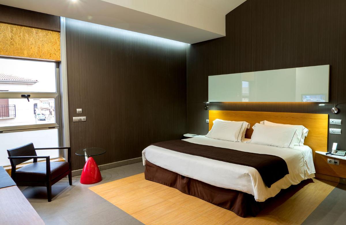 Cama o camas de una habitación en Hotel Spa La Casa del Rector Almagro